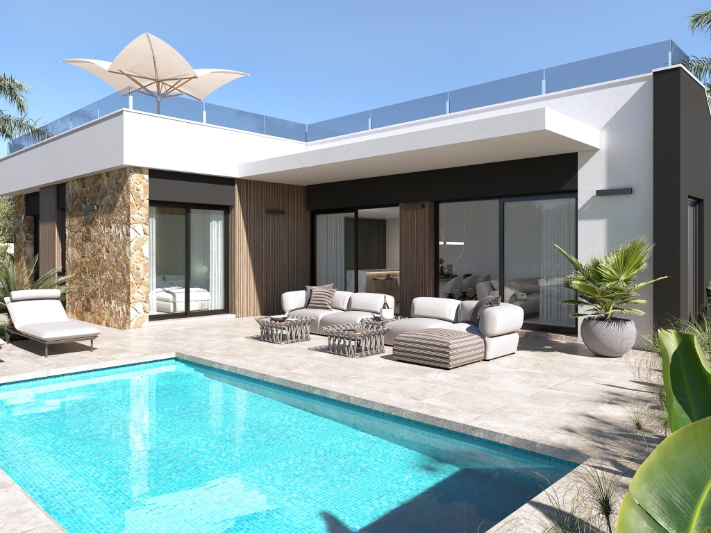 OBRA NUEVA VILLA EN CIUDAD QUESADA 